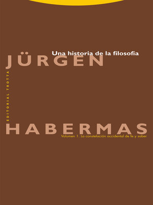 cover image of Una historia de la filosofía